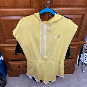 Yellow Hunter romper
